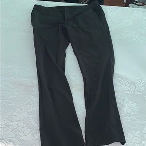 Black volcom athletic pants